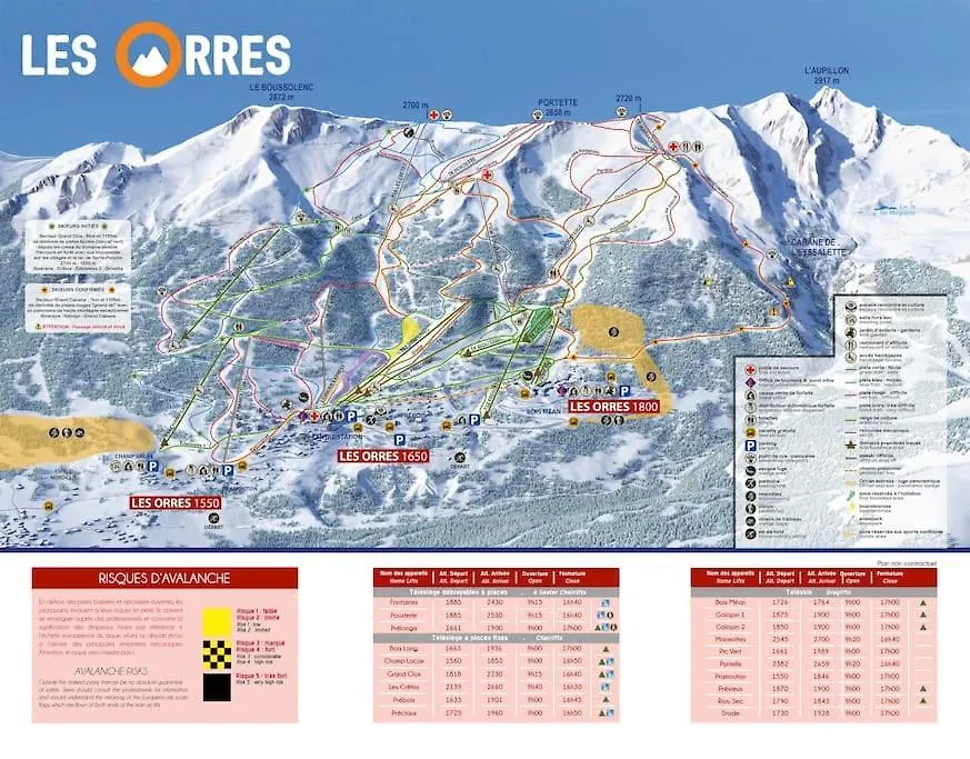 Studio-4 Personnes Les Orres 1650-Hautes Alpes Le Melezet
